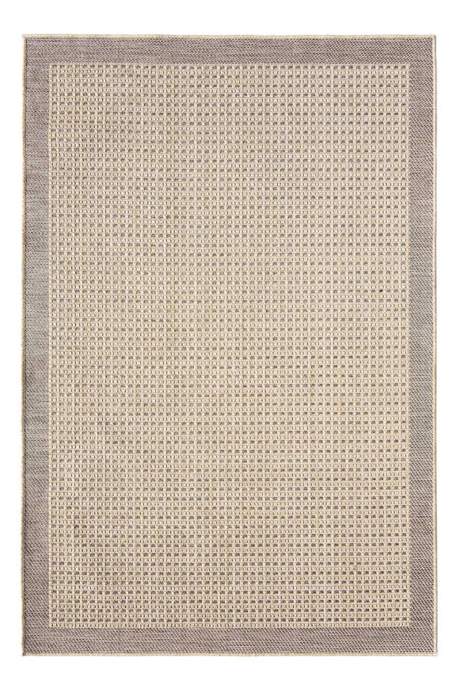 Kilim Style Woven Rug – Washable Flatweave Scandinavian Boho Carpet