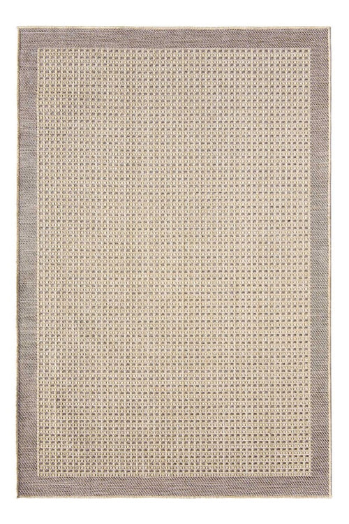 Kilim Style Woven Rug – Washable Flatweave Scandinavian Boho Carpet