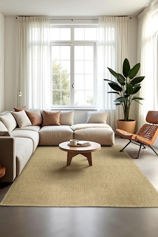 Beige Sisal Rug: Indoor Outdoor Checkered Grey Sisal Rug,Neutral Woven Area Rug, Modern Farmhouse Carpet, Japandi Runner Rug